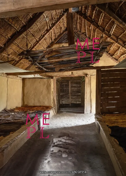 : Longhouse, Viking Museum Haithabu, Hedeby, Germany : Longhouse, Viking Museum Haithabu, Hedeby, Germany