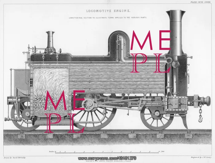  : Longitudinal section of a typical British passenger