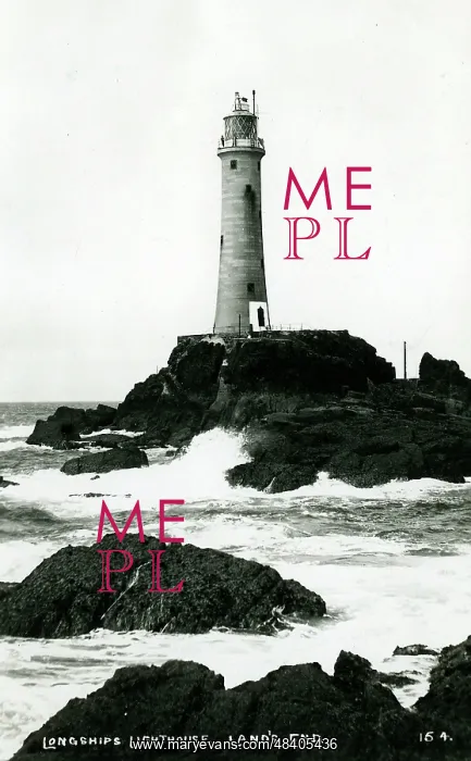 : Longships Lighthouse, Land's End, Cornwall : Longships Lighthouse, Land's End, Cornwall