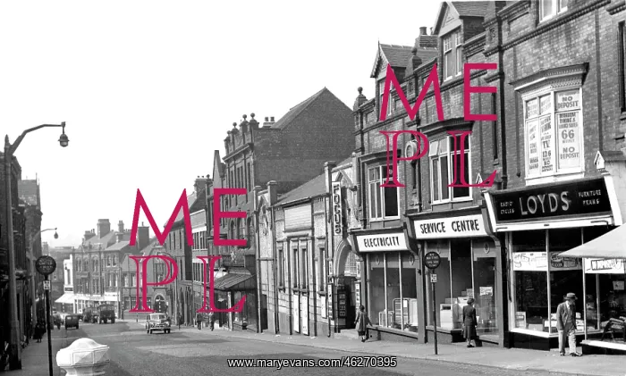  : Longton, Market Street c1955