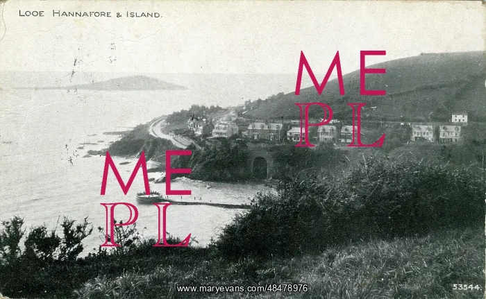 : Looe Bay, Hannafore Point, Cornwall : Looe Bay, Hannafore Point, Cornwall
