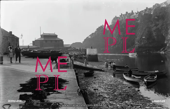 : Looe Harbour Scene : Looe Harbour Scene