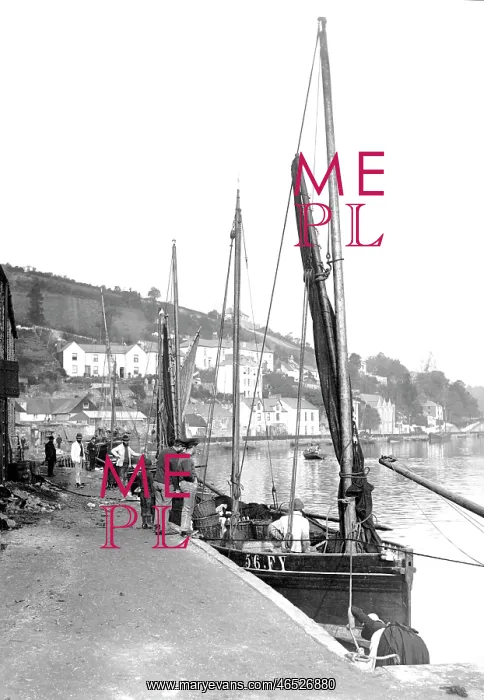  : Looe, the Quays 1888