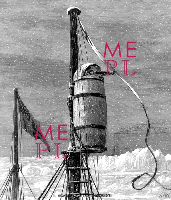 : The Look-out at the Mast-Head of HMS Alert, 1875 : The Look-out at the Mast-Head of HMS Alert, 1875
