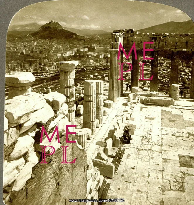  : Looking from the Parthenon over Athens