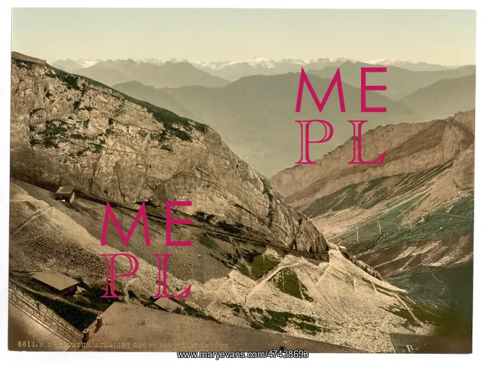 : Looking towards Titlis, Pilatus, Switzerland : Looking towards Titlis, Pilatus, Switzerland