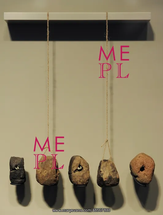 : Loom weights. 2nd-3rd centuries AD : Loom weights. 2nd-3rd centuries AD