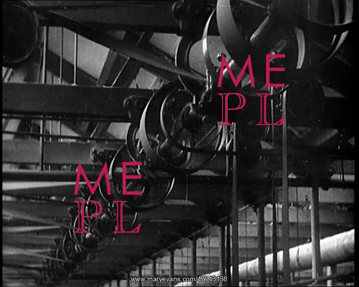 : Looms in a Factory In Action : Looms in a Factory In Action