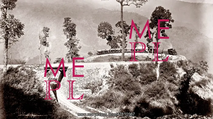  : Loop on the Darjeeling railway, India, c.1880's