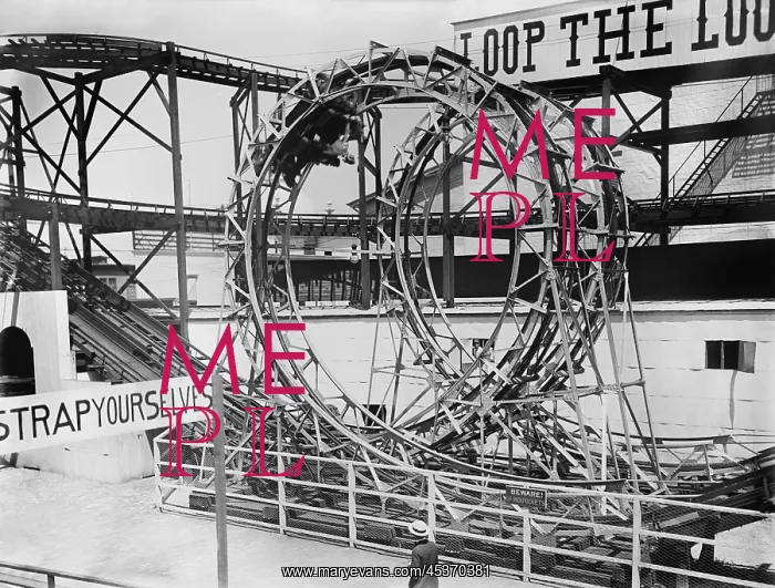 : Loop the Loop was a dual-tracked steel roller : Loop the Loop was a dual-tracked steel roller