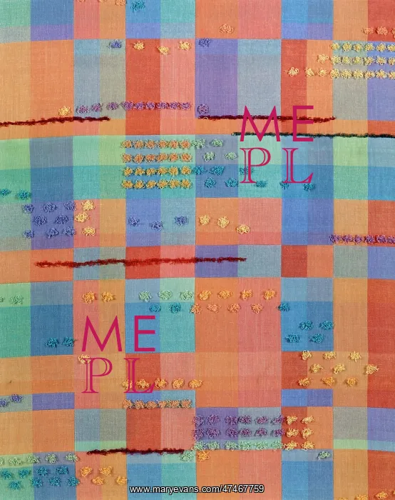 : Loops ? multicoloured woven textile : Loops ? multicoloured woven textile
