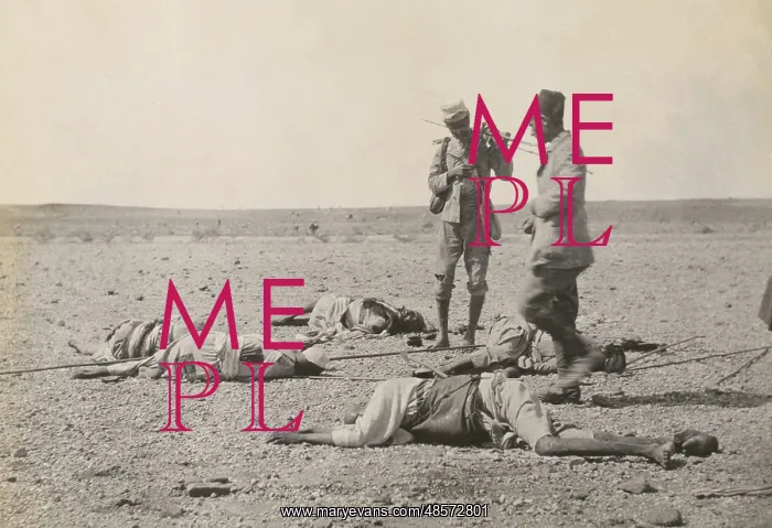 : The looting of Dervish dead, Omdurman : The looting of Dervish dead, Omdurman