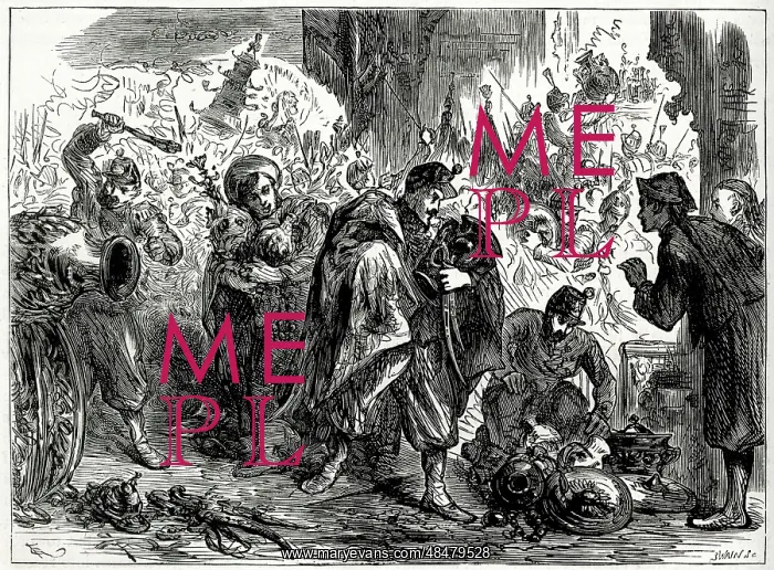 : Looting the Emperor's Palace, Second Opium War, China : Looting the Emperor's Palace, Second Opium War, China