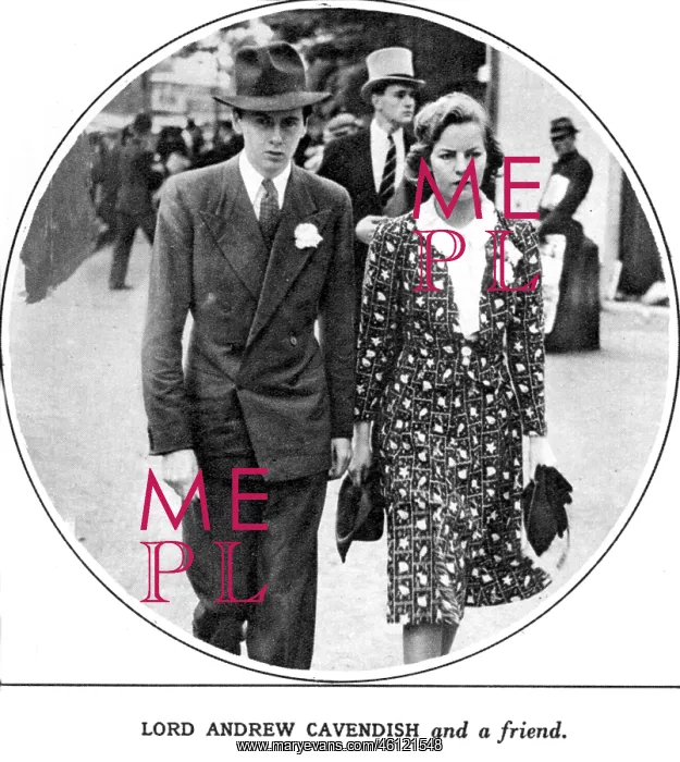 : Lord Andrew Cavendish & Deborah Mitford : Lord Andrew Cavendish & Deborah Mitford