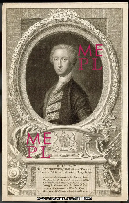 : LORD AUBREY BEAUCLERK : LORD AUBREY BEAUCLERK
