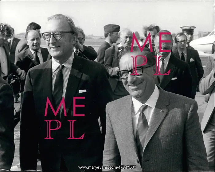 : Lord Carrington and Dom Mintoff of Malta : Lord Carrington and Dom Mintoff of Malta