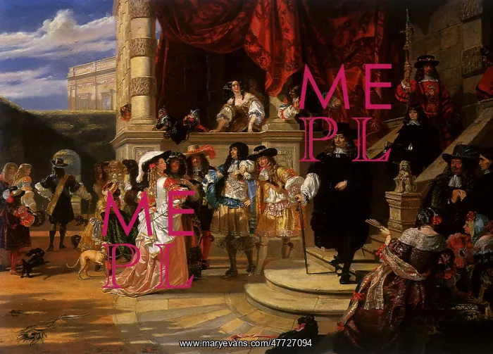 : Lord Clarendon after his last audience with King Charles : Lord Clarendon after his last audience with King Charles