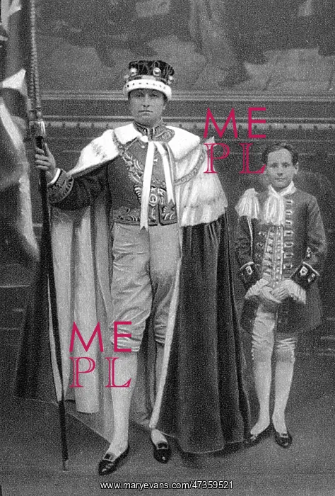 : LORD CURZON IN ROBES : LORD CURZON IN ROBES