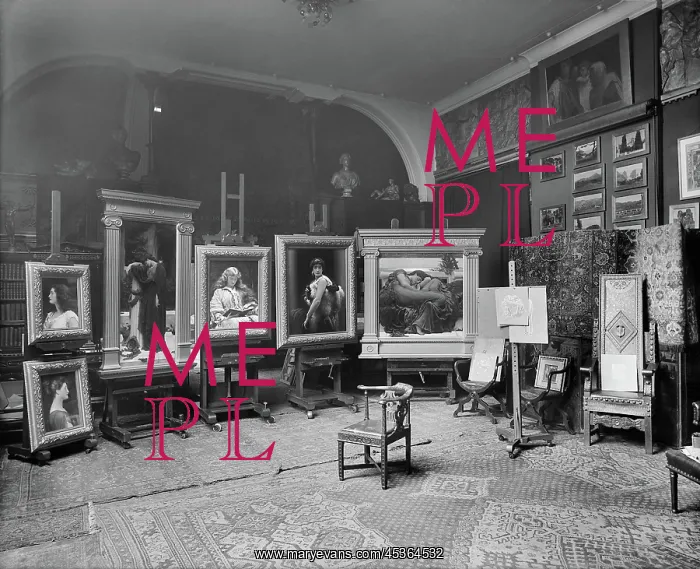 : Lord Frederic Leighton's studio : Lord Frederic Leighton's studio