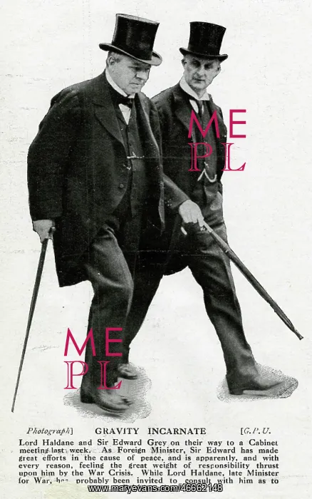 : Lord Haldane and Sir Edward Grey : Lord Haldane and Sir Edward Grey