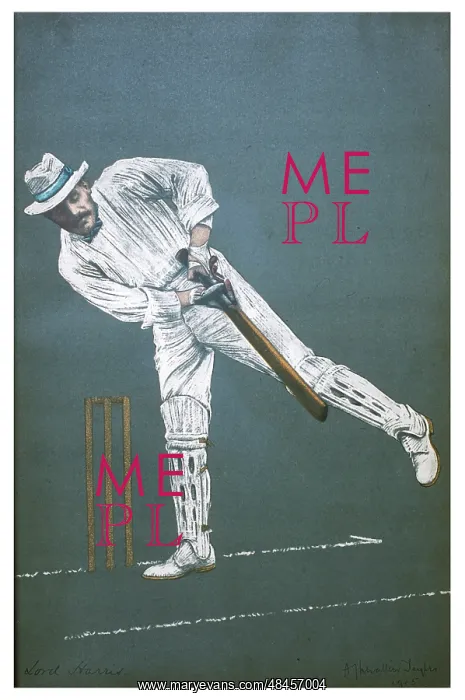 : LORD HARRIS - CRICKETER : LORD HARRIS - CRICKETER