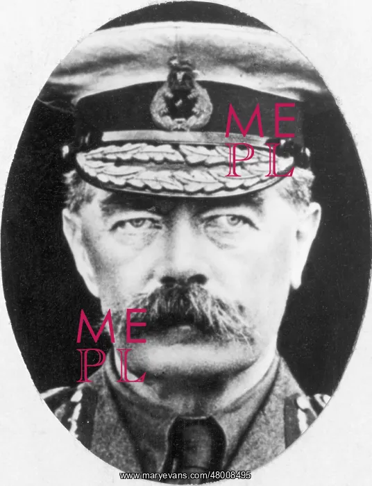 : Lord Herbert Kitchener, Secretary of State for War, WW1 : Lord Herbert Kitchener, Secretary of State for War, WW1