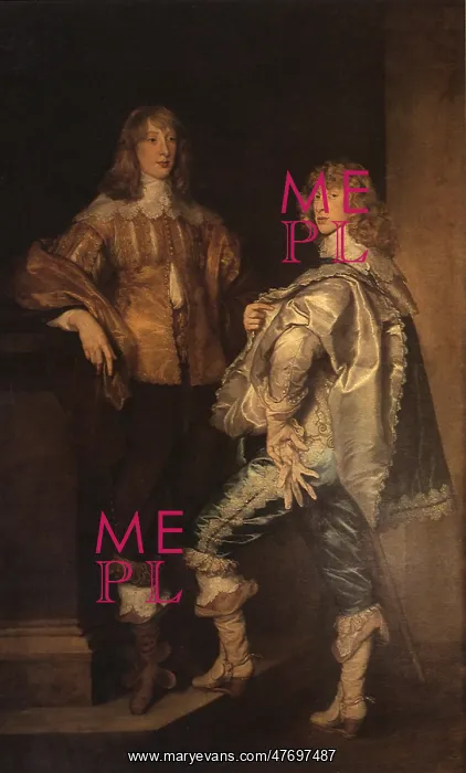 : Lord John Stuart with His Brother, by Van Dyck : Lord John Stuart with His Brother, by Van Dyck