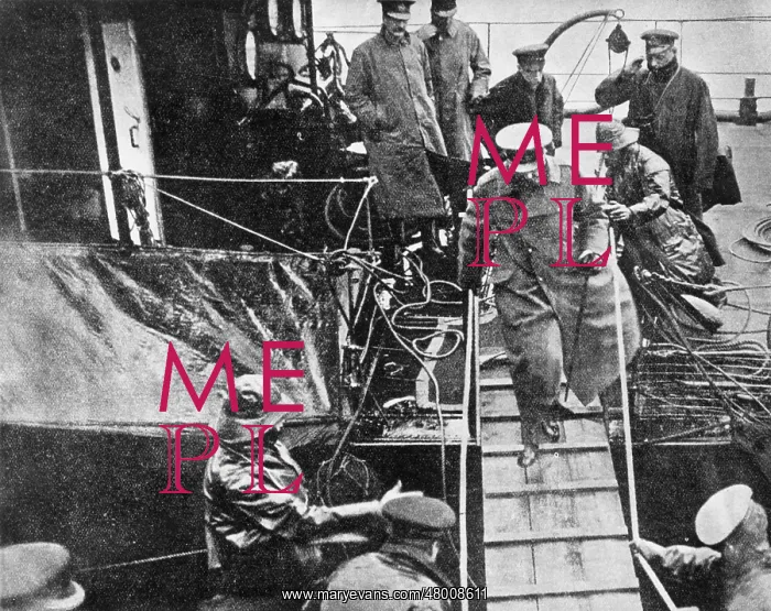 : Lord Kitchener, last photograph before his death : Lord Kitchener, last photograph before his death