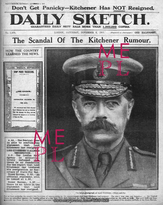 : Lord Kitchener and the Shell scandal, WW1 : Lord Kitchener and the Shell scandal, WW1