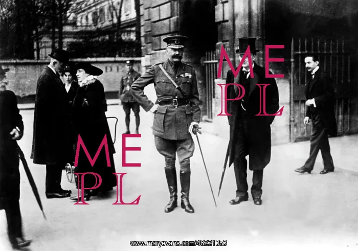 : Lord Kitchener and Sir Grey in Paris 1916 : Lord Kitchener and Sir Grey in Paris 1916