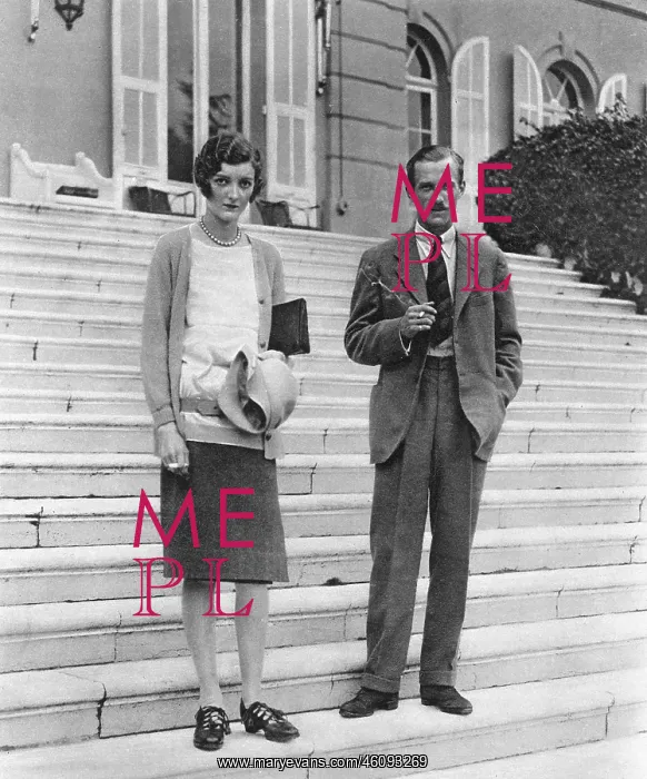 : Lord and Lady Brownlow at Antibes : Lord and Lady Brownlow at Antibes