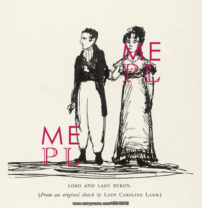 : LORD AND LADY BYRON : LORD AND LADY BYRON