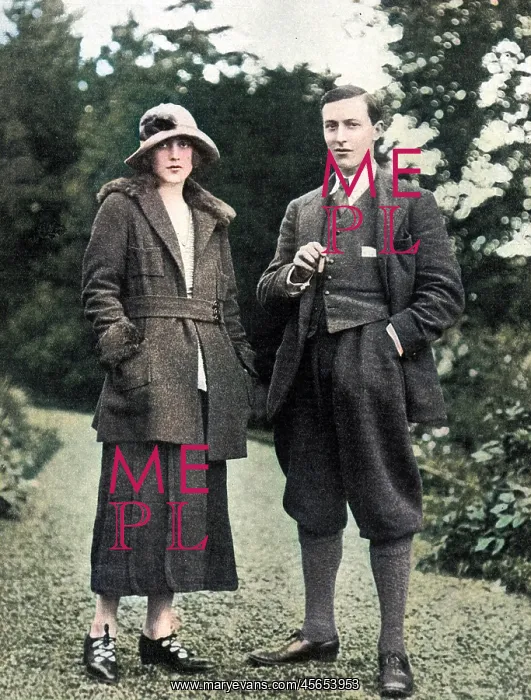 : Lord and Lady Loughborough in 1919 : Lord and Lady Loughborough in 1919