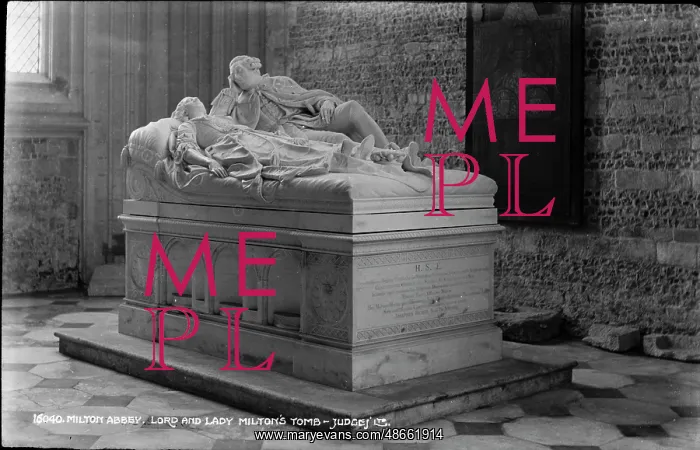 : Lord and Lady Milton's Tomb : Lord and Lady Milton's Tomb