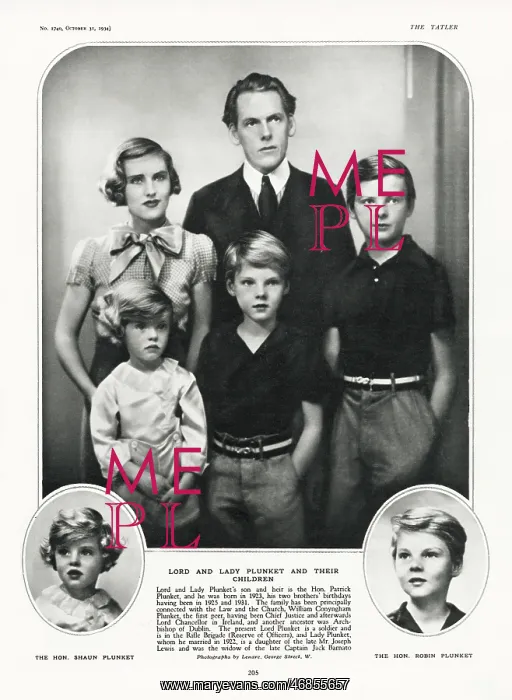 : Lord and Lady Plunket and children : Lord and Lady Plunket and children