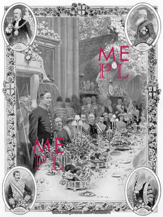 : The Lord Mayor of London's Banquet 1906 : The Lord Mayor of London's Banquet 1906