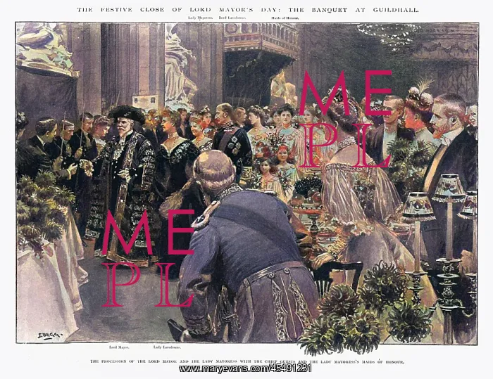 : The Lord Mayor of London's Banquet : The Lord Mayor of London's Banquet