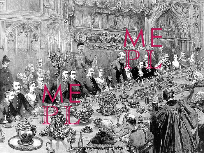 : The Lord Mayor's Banquet at the Guildhall : The Lord Mayor's Banquet at the Guildhall