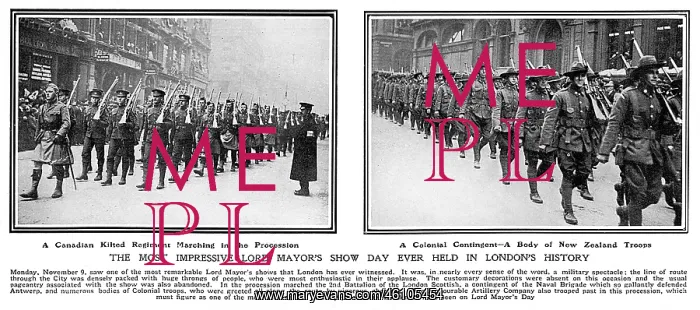 : Lord Mayor's Show, 1914 : Lord Mayor's Show, 1914
