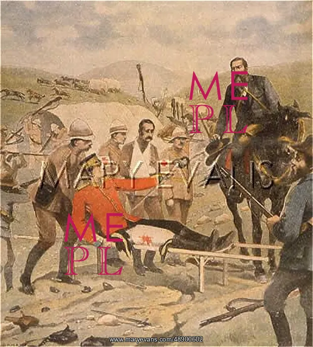 : LORD METHUEN WOUNDED : LORD METHUEN WOUNDED