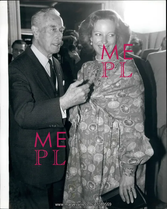 : Lord Mountbatten and Princess Michael of Kent : Lord Mountbatten and Princess Michael of Kent