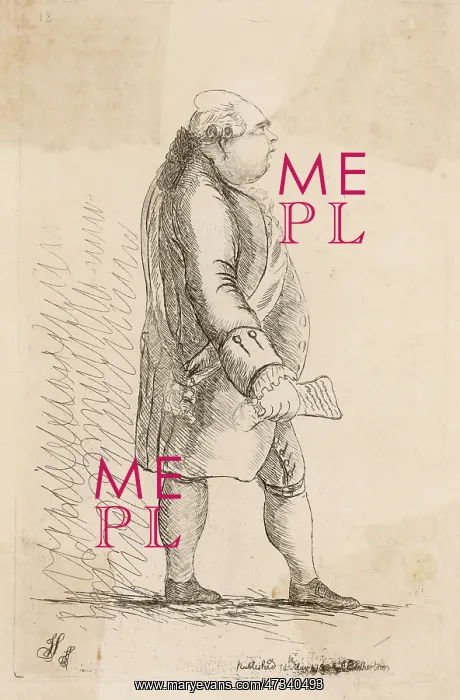 : LORD NORTH CARICATURE : LORD NORTH CARICATURE