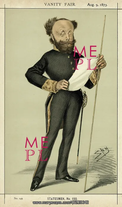 : Lord Otho A. FitzGerald, Vanity Fair, Spy : Lord Otho A. FitzGerald, Vanity Fair, Spy