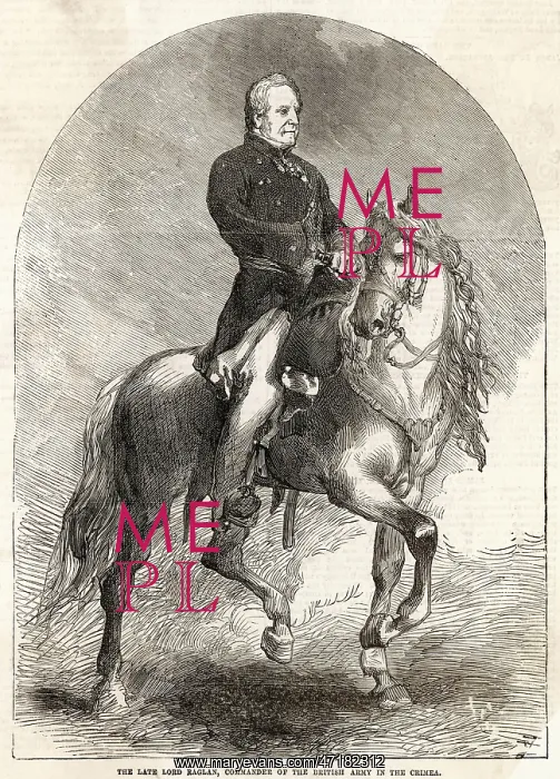 : LORD RAGLAN (ON HORSE) : LORD RAGLAN (ON HORSE)