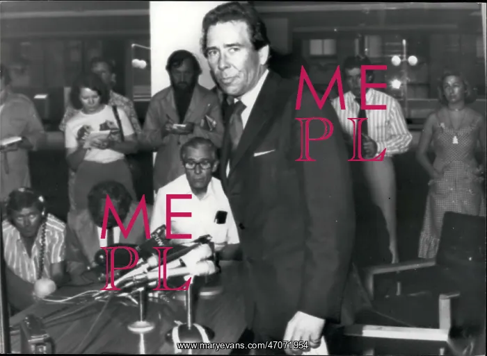 : Lord Snowdon after emotional statement to press : Lord Snowdon after emotional statement to press