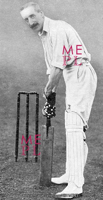 : Lord Willingdon playing cricket : Lord Willingdon playing cricket