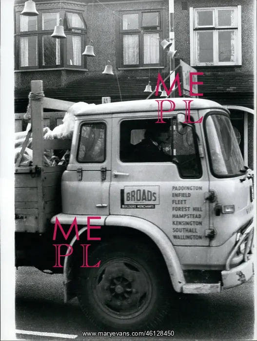 : Lorry with bells on it : Lorry with bells on it
