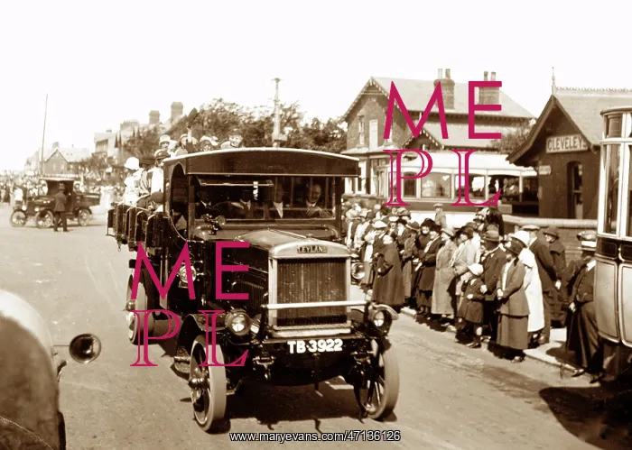  : Lorry in Cleveleys early 1900s