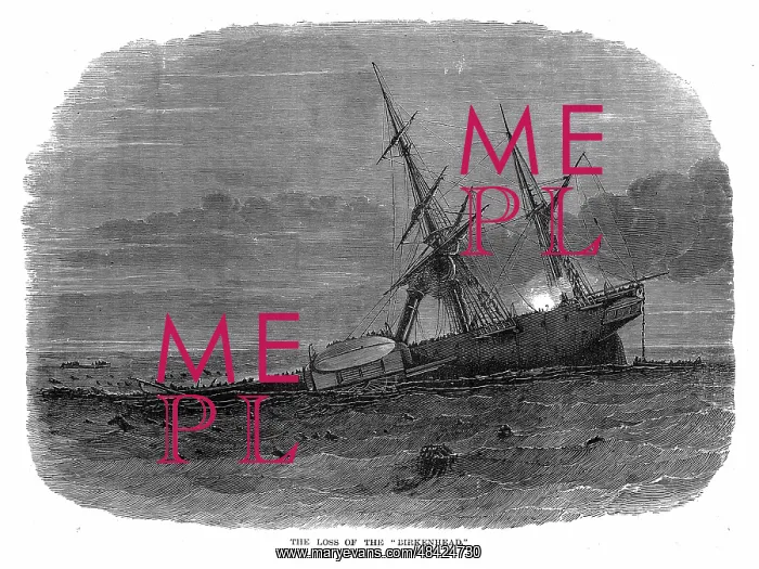 : Loss of iron paddle-steamer troop ship Birkenhead : Loss of iron paddle-steamer troop ship Birkenhead