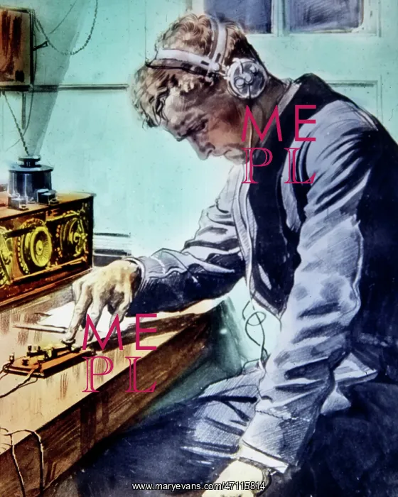  : The Loss of the Titanic Magic Lantern Slide 1912